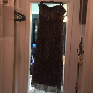 Lane Bryant  off shoulder maxi dress